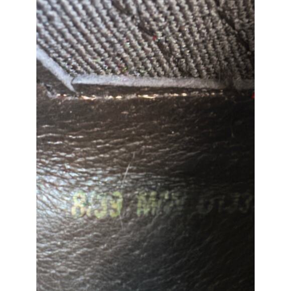 Born Leather Western Booties 8/39 Burgundy Red Stitch Made in Mexico - Picture 7 of 8